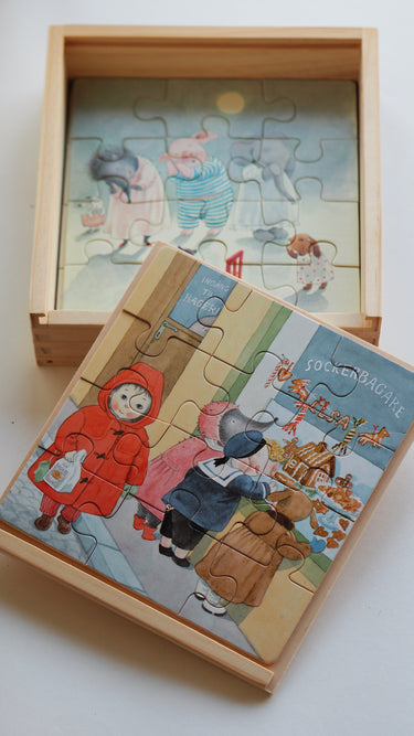 Four Puzzles in a Box Pigga