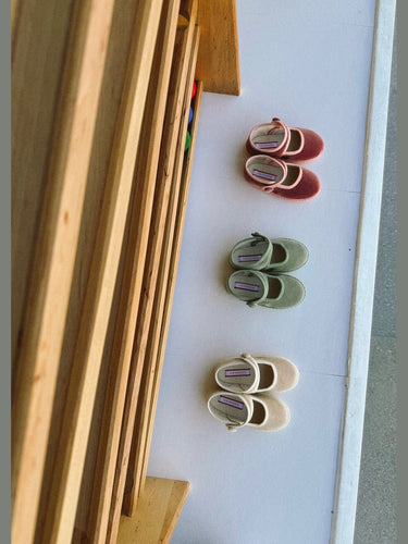 Baby Velvet Shoes Pink
