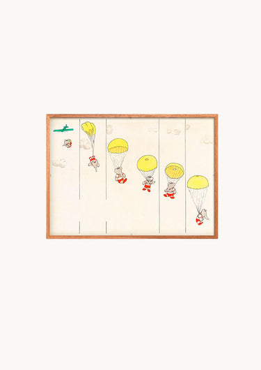 'Babar Parachute' Poster