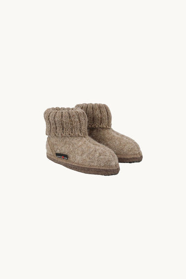 Wool Indoor Shoes Beige