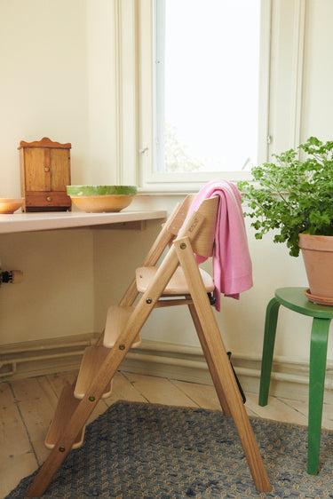 Klapp High Chair Oak