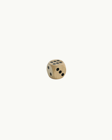 Large Wooden Dice