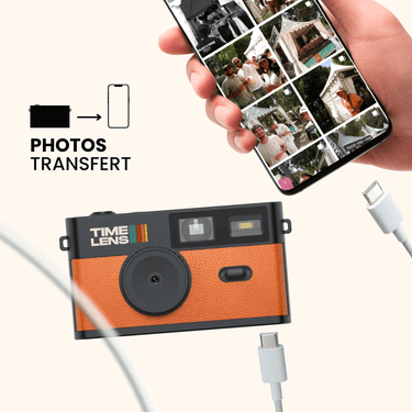 TimeLens Camera Orange