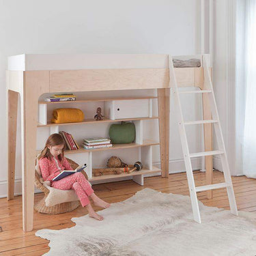 Perch Loft Bed in Birch from Oeuf NYC