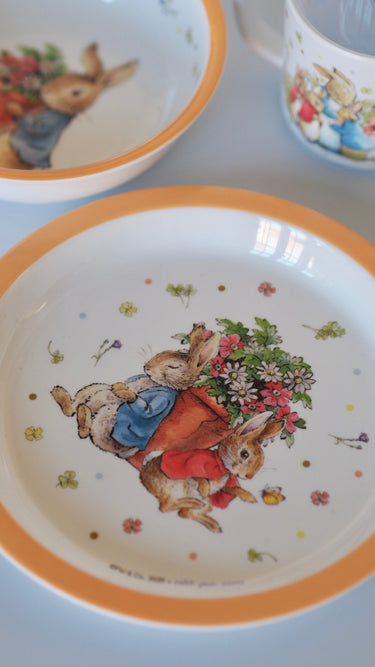 Peter Rabbit Lunch Plate Abricot