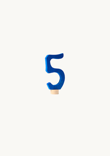Decorative Number 5