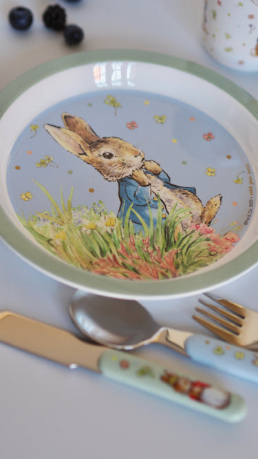 Peter Rabbit Lunch Plate Green