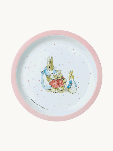 Peter Rabbit Lunch Plate Pink
