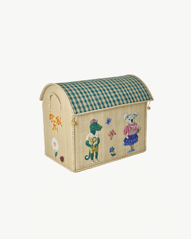 Medium Raffia Basket 'Nathalie Lété'