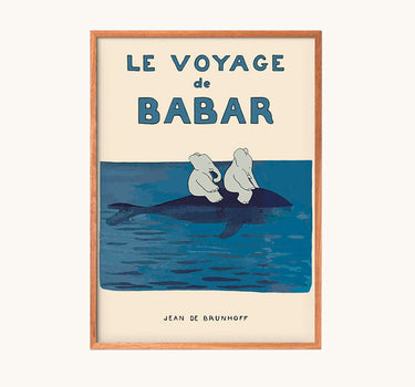 'Le Voyage, Babar' Plakat