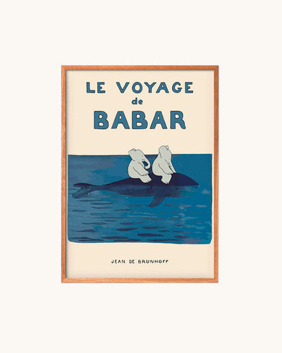 'Le Voyage, Babar' Poster