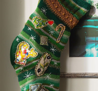 Christmas Stocking, Green