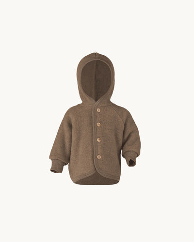 Hooded Jacket Walnut