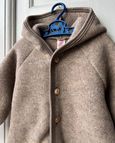 Hooded Jacket Walnut