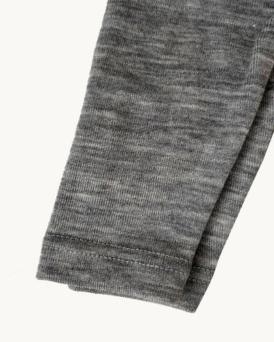 Wool & Silk Leggings Grey