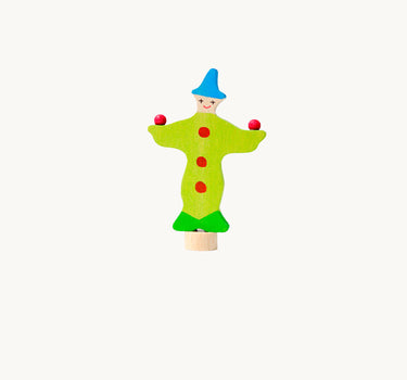 Decorative Figure, Juggling Clown