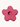 Pink Flower Candle Holder