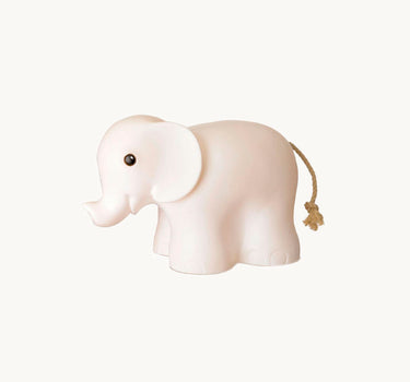Elephant Lamp, White