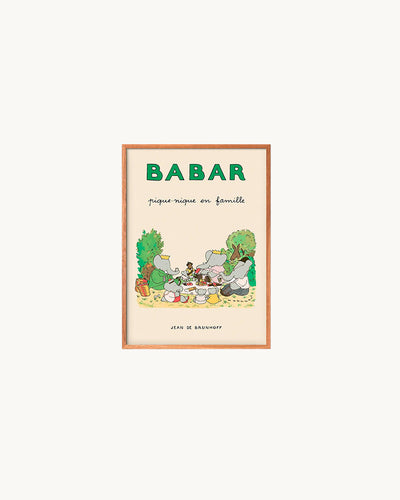 'Piquenique En Famille, Babar' Plakat