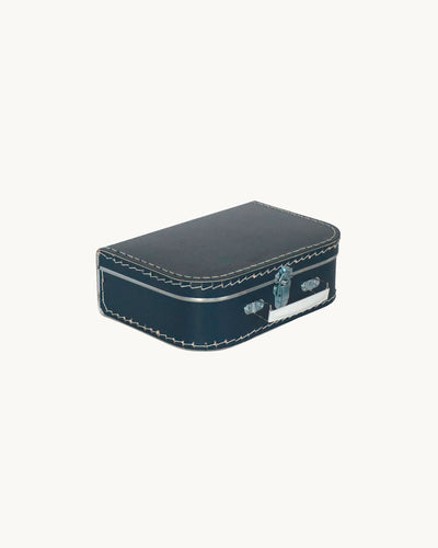 Cardboard Suitcase Navy Blue