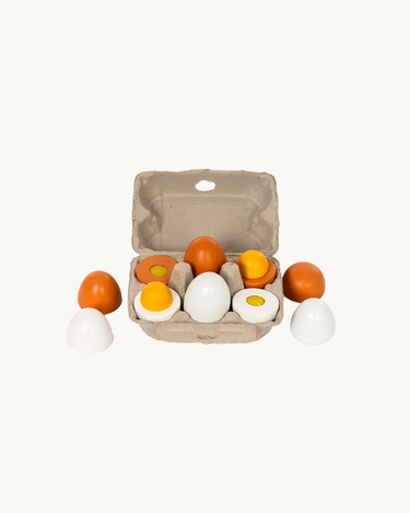 Seks Æg i Æggebakke