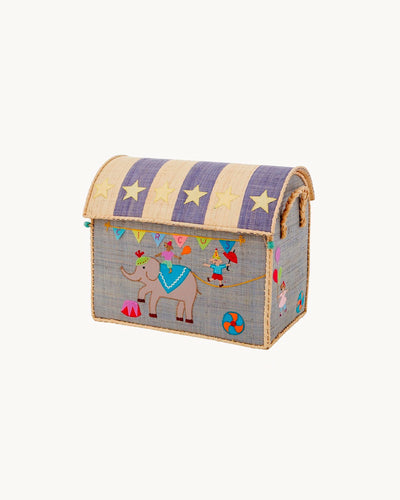 Medium Raffia Basket 'Circus'