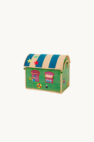 Lille Raffia Kurv 'Cirkus'