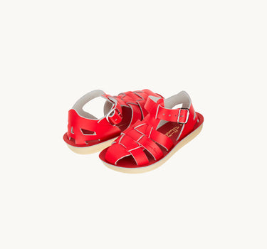 Shark Sandals, Red