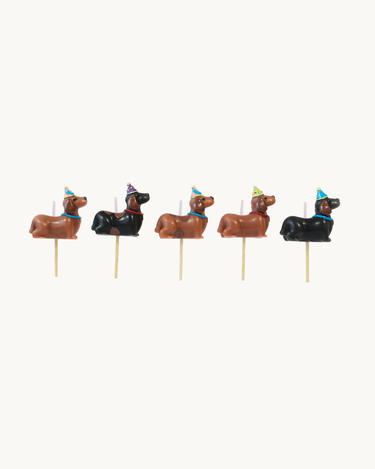 Cake Candles Dachshund
