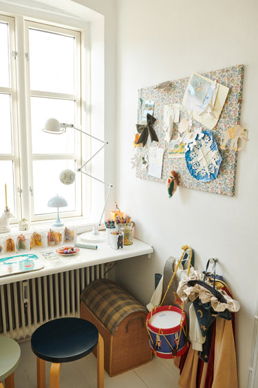 Opslagstavle med Liberty Stof