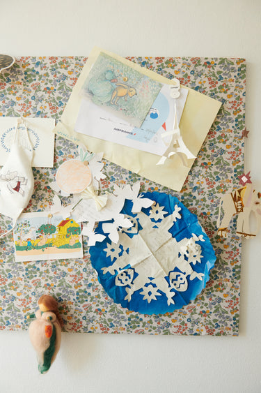 Opslagstavle med Liberty Stof