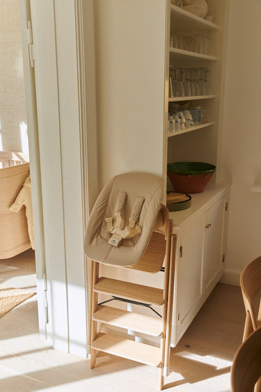 Klapp High Chair Oak