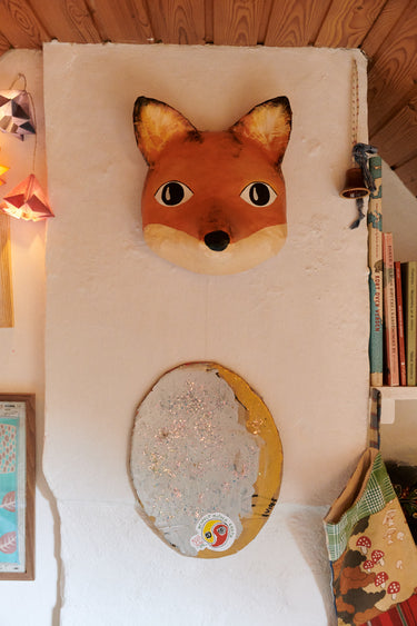 Fox Papier-mâché Mask