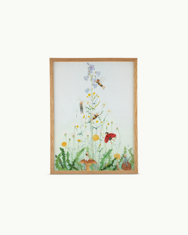 Flower Bed Poster