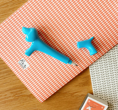Blue Sausage Dog Pen