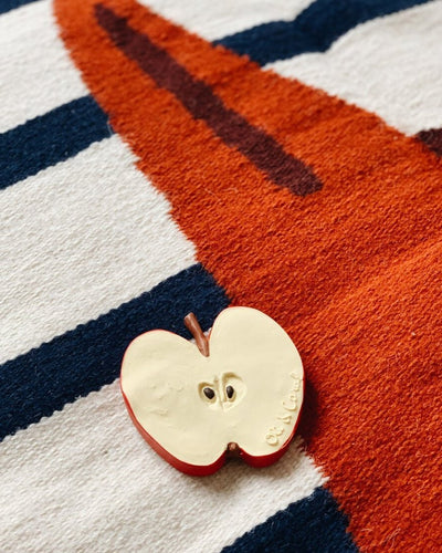 Chewable Baby Toy in Apple from Oil & Carol