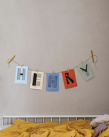 Alphabet Spaghetti Letters A5 from Mado