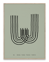 Alphabet Spaghetti Letters A5 from Mado