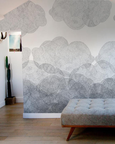 Cloudy Wallpaper from Bien Fait