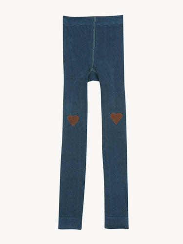 Heart Leggings in Blue from Bonton