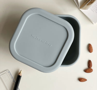Small Bento Box, Light Grey