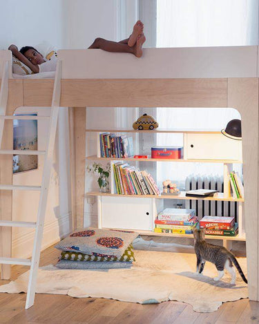 Perch Loft Bed in Birch from Oeuf NYC